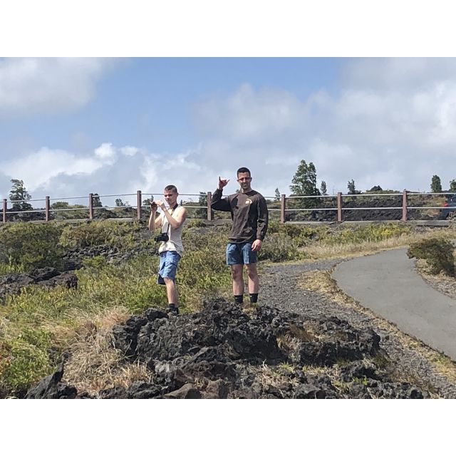 spencer looking out at the ocean and mattias saying 